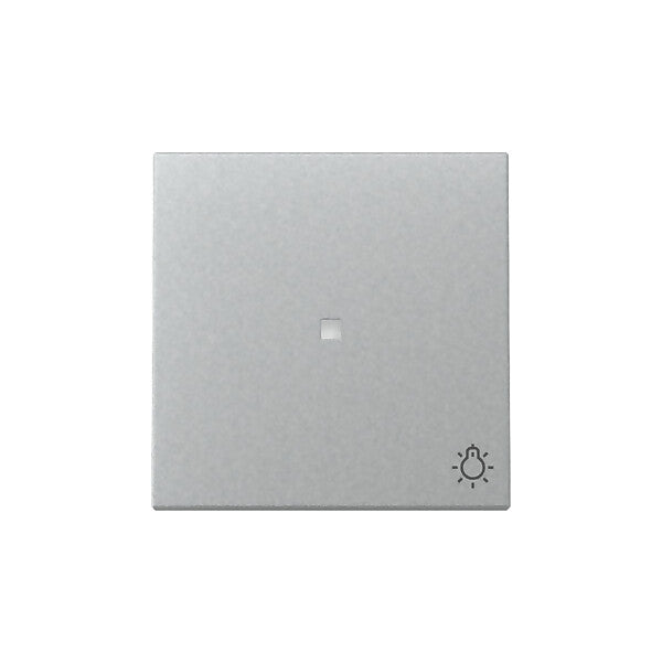 Gira Wippe Kontrollf. + Symb. Licht 55 F Alu 367426